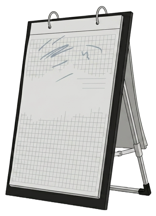 a flipboard